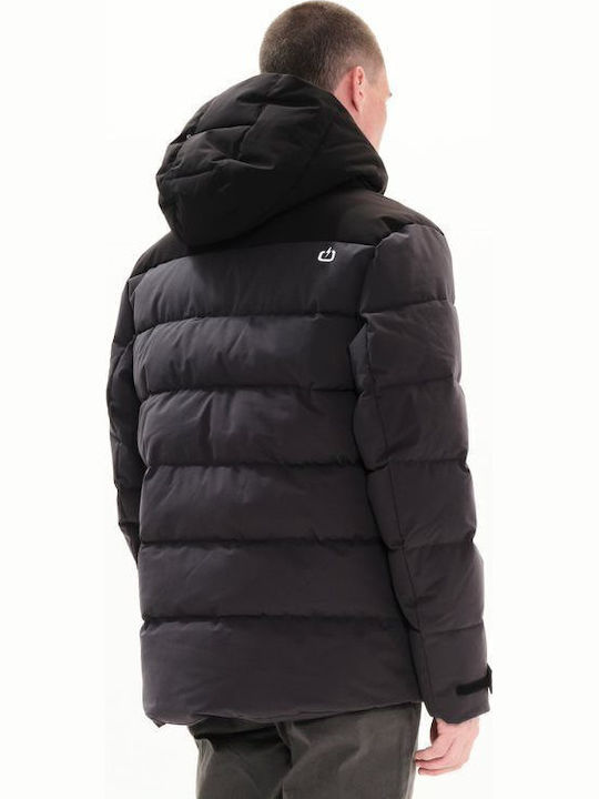 Зимно Мъжко Puffer Яке Ebony/Black