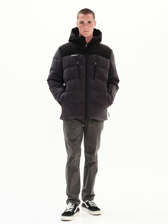 Зимно Мъжко Puffer Яке Ebony/Black