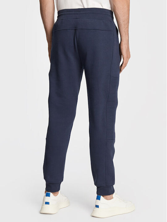 Guess Men's Sweatpants with Rubber Navy Blue