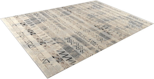 Tzikas Carpets Sign Modern Bedroom Rugs Set Gray 348-0-358-37461-095 3pcs