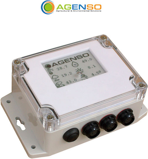 Agenso MeteoIo T 2100S 4G Wireless Digital Weather Station White