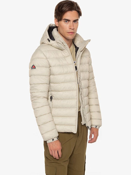 Classic Fuji Winter Jacket Puffer Ecru