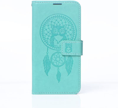 Forcell Mezzo Synthetic Leather Wallet Dreamcatcher Green (Galaxy S20 FE)