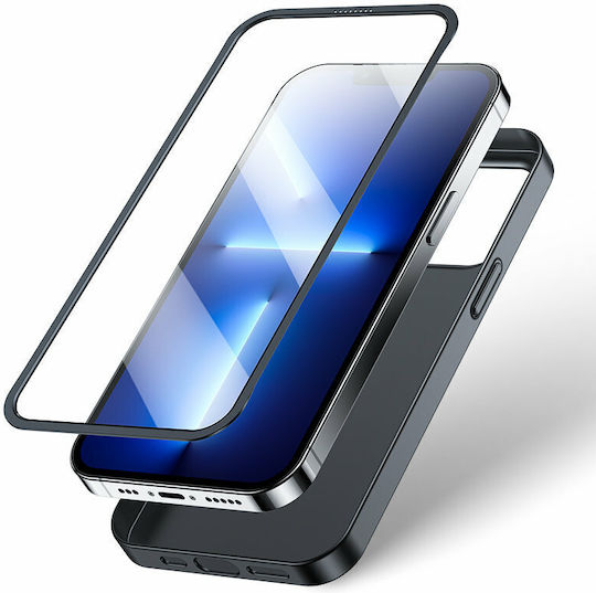 Joyroom 360 Vollschutz Kunststoff 0.76mm Schwarz (iPhone 13 Pro)