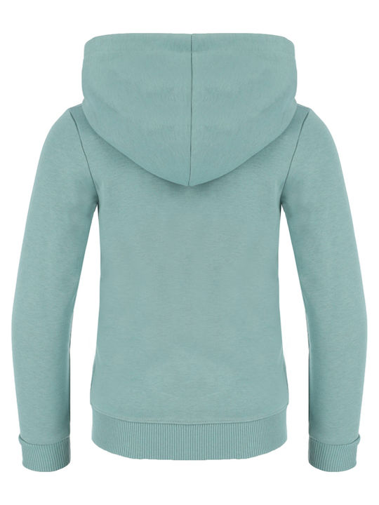 Mexx Boys Fleece Hooded Sweatshirt with Zipper Light Blue