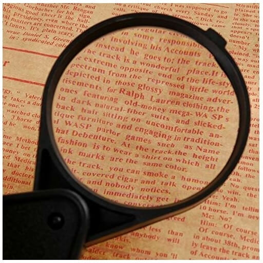 Μεγεθυντικός Φακός Χειρός Mini Portable Magnifier 6x