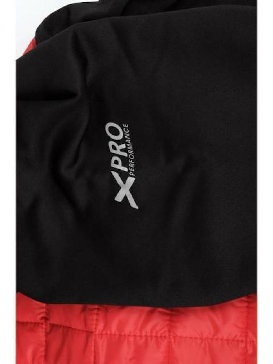 Winter Jacket Puffer Red