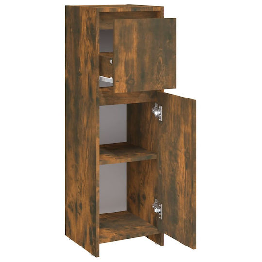 vidaXL Ντουλάπι Μπάνιου 30x30x95cm Δρυς