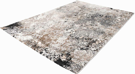 Balsan Seturi De Covoare Moderne Pentru Dormitor Estia Negru / Crem 3 Bucăți