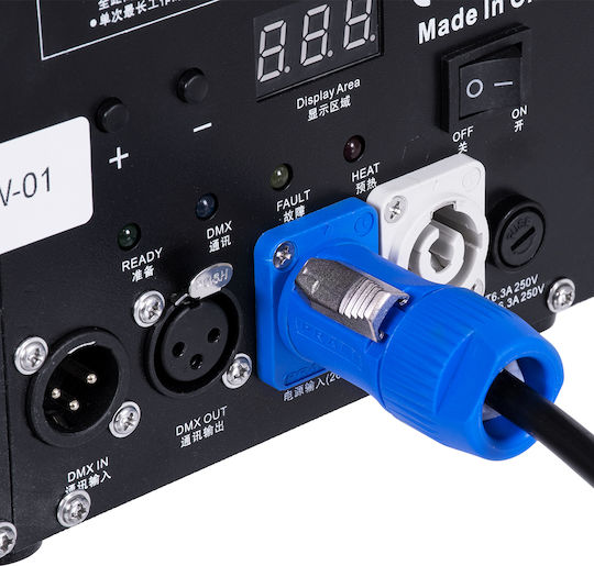 GloboStar Sirens Μηχανή Sparks LED 600W με Ασύρματο Χειριστήριο και Δυνατότητα Σύνδεσης με Κονσόλα Φωτισμού