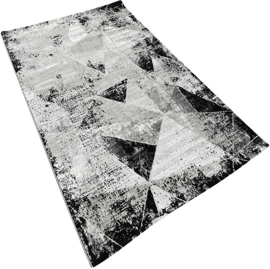 Balsan Σετ Μοντέρνα Χαλιά Κρεβατοκάμαρας Monaco Moma Grey / Black 3τμχ