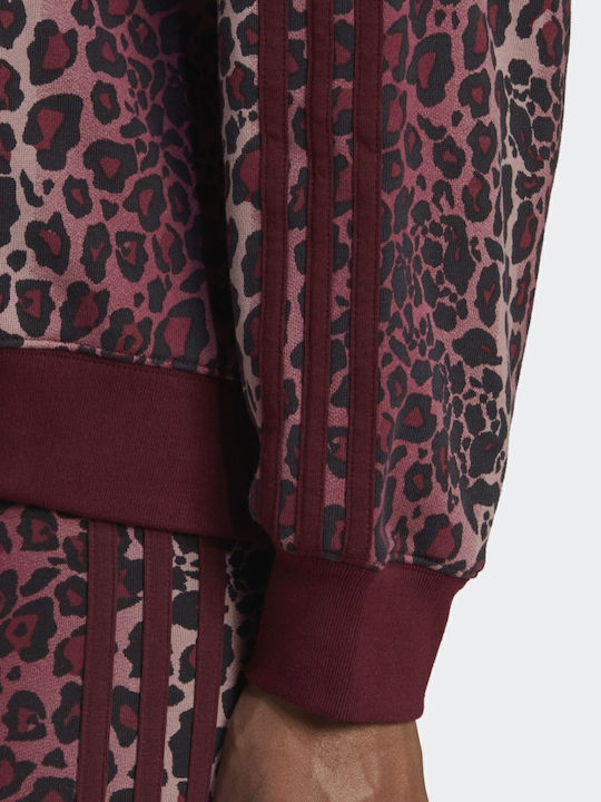 Lang Damen Sweatshirt Maroon