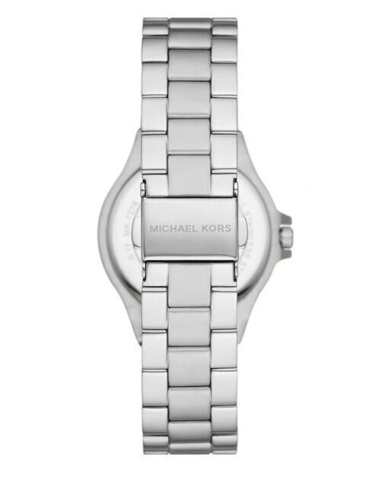 Michael Kors Lennox Womens Watch 33mm Battery with Silver Stainless Steel Bracelet