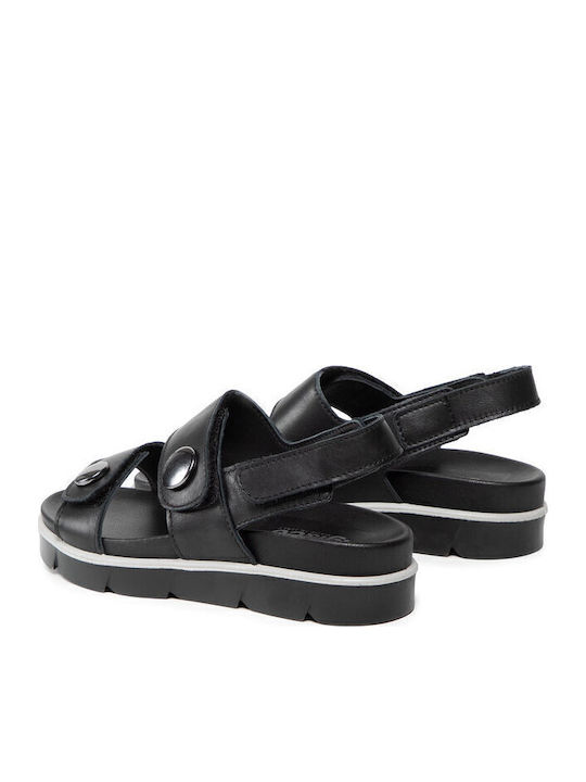 Anatomic Women's Leather Platform Shoes Black