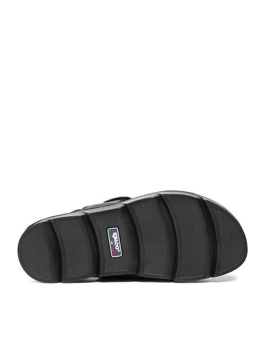 Anatomic Women's Leather Platform Shoes Black