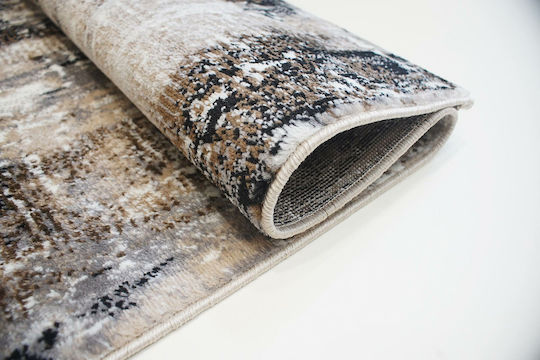 Balsan Σετ Μοντέρνα Χαλιά Κρεβατοκάμαρας Estia Cream / Black 3τμχ