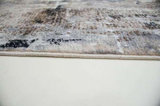 Balsan Σετ Μοντέρνα Χαλιά Κρεβατοκάμαρας Estia Cream / Black 3τμχ