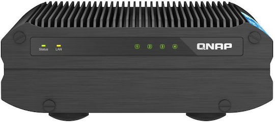 QNap TS-i410X NAS Tower με 4 θέσεις για SSD και 2 θύρες Ethernet