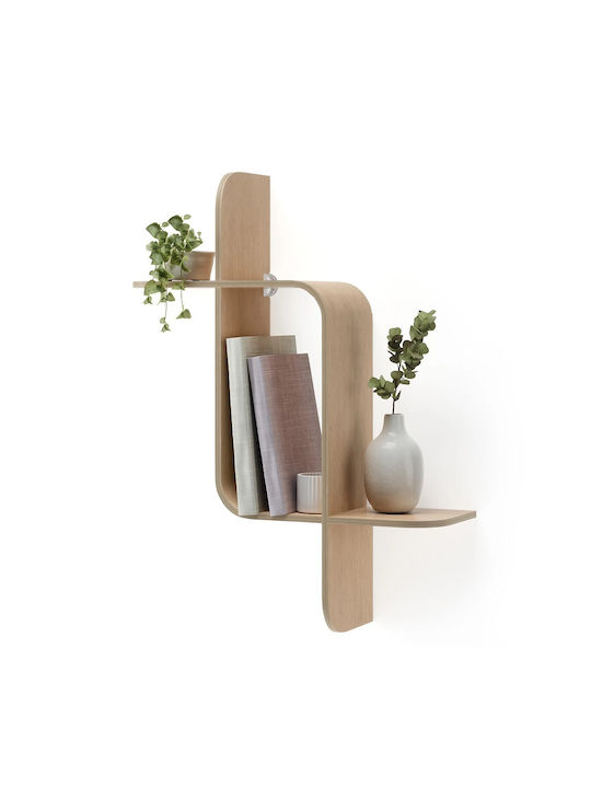 Wandregal Montage Beiges 62x47x15cm