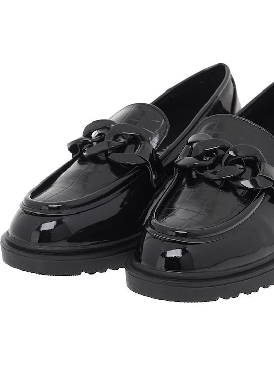 Women's Moccasins in Black Color