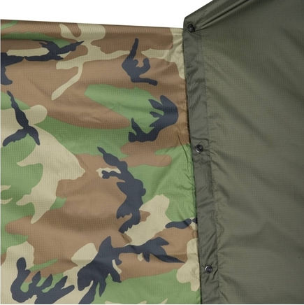 Helikon Tex Poncho U.S. Model Îmbrăcăminte De Vânătoare În Timp De Ploaie Negru