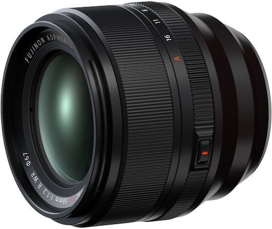 Fujifilm Crop Camera Lens XF 56mm f/1.2 R WR Fixed for Fujifilm X Mount Black