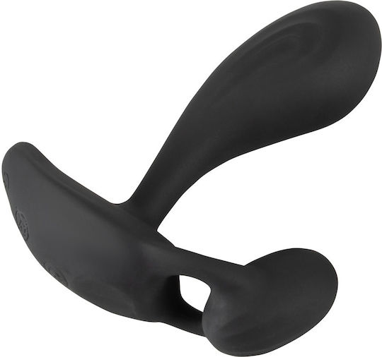 You2Toys Rebel RC Two Spot Massager Πρωκτική Σφήνα με Δυνατότητα Ασύρματης Λειτουργίας και Δόνηση Μαύρη