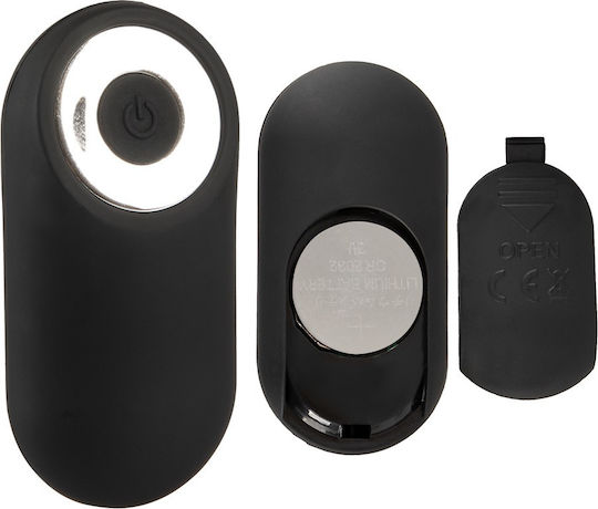 You2Toys Rebel RC Two Spot Massager Πρωκτική Σφήνα με Δυνατότητα Ασύρματης Λειτουργίας και Δόνηση Μαύρη