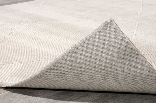 Tzikas Carpets Modern Schlafzimmer-Teppichsets Beiges 3Stücke