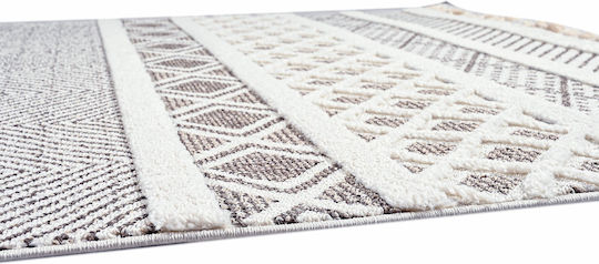 Balsan Set Modern De Covoare Pentru Dormitor Monet Urban Maro 3 Bucăți