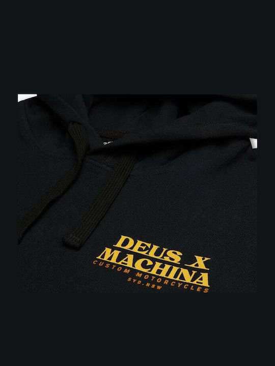 Sweatshirt with Hood Black