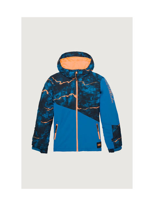 O'neill Kinderjacke Kurz mit Kapuze Blau