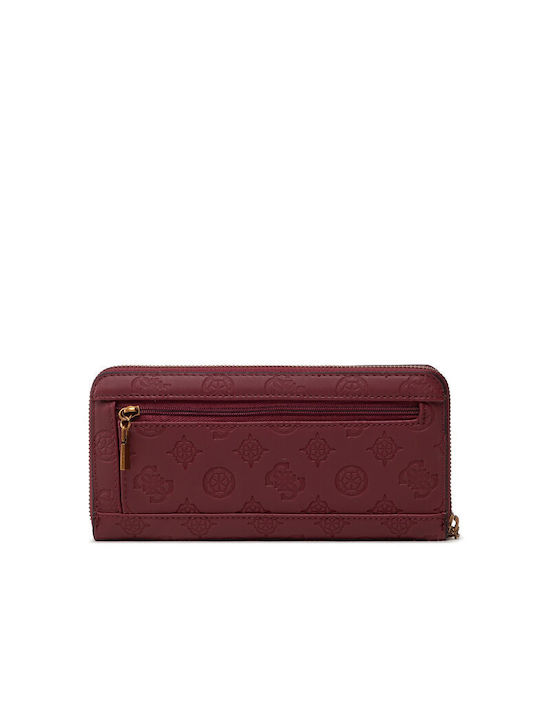 Guess Vibe SWDB8658460 Large Women's Wallet Burgundy