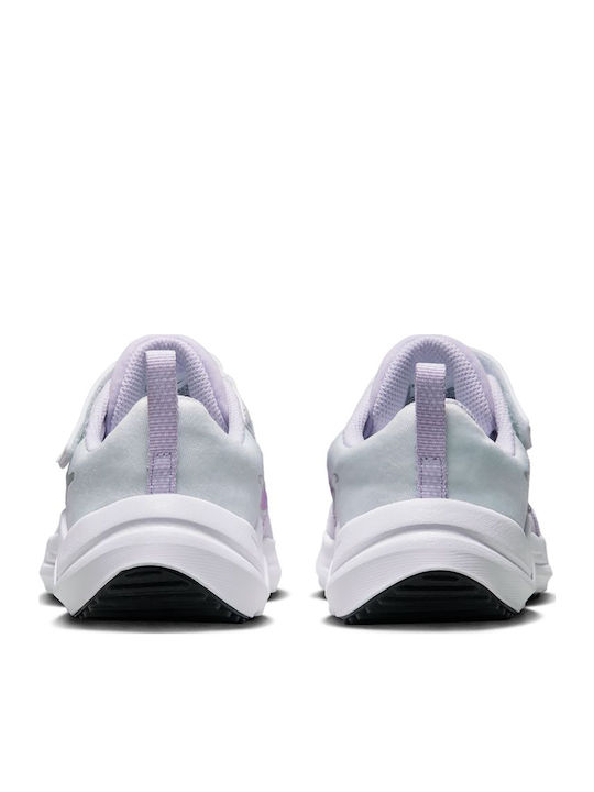 Downshifter Downshifter 12 Kids Sports Shoes Running with Hoop & Loop Closure Violet Frost