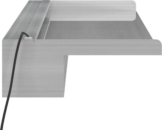 vidaXL Poolzubehör mit LED-Beleuchtung mit einer Länge von 90cm Silver