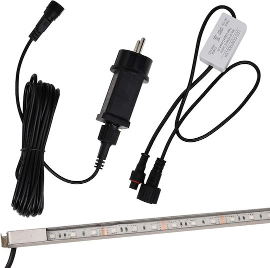 vidaXL Poolzubehör mit LED-Beleuchtung mit einer Länge von 90cm Silver