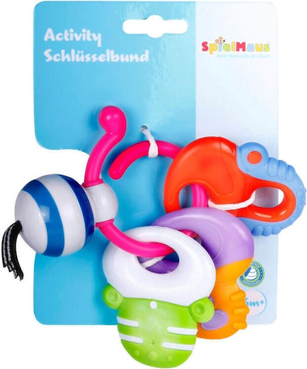 Spielmaus Teething Rattle made of Plastic for 6 m+