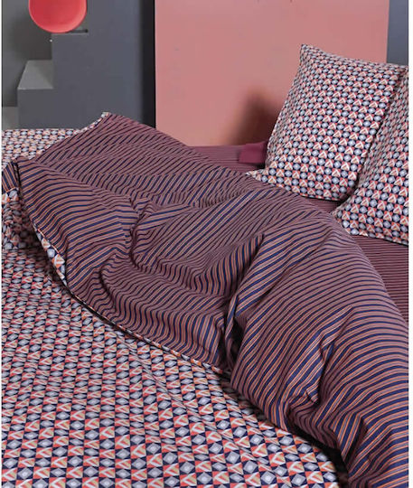 Kentia Комплект Плик за Завивка Памучен Кинг Сайз с 2 Калъфки 220x240 Charly 18