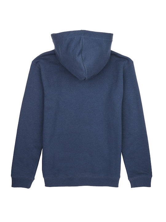 Roxy Kids Sweatshirt with Hood and Pocket Navy Blue Hope You Believe