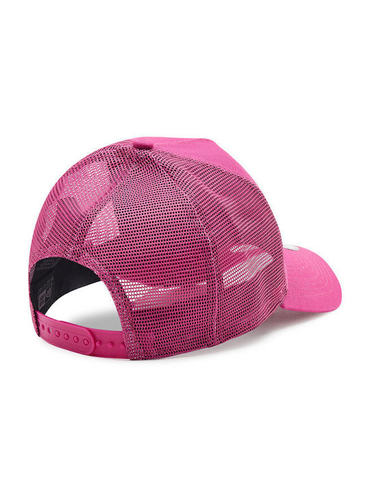 New Era La Dodgers Tonal Mesh A-Frame Women's Trucker Cap Fuchsia