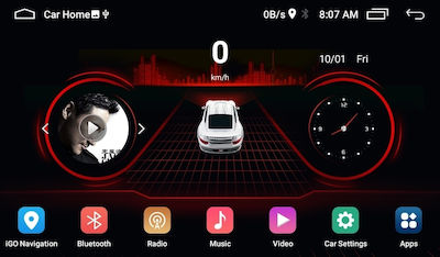 Bizzar Ηχοσύστημα Αυτοκινήτου για Citroen C4 2004-2010 (Bluetooth/USB/WiFi/GPS) με Οθόνη Αφής 9"