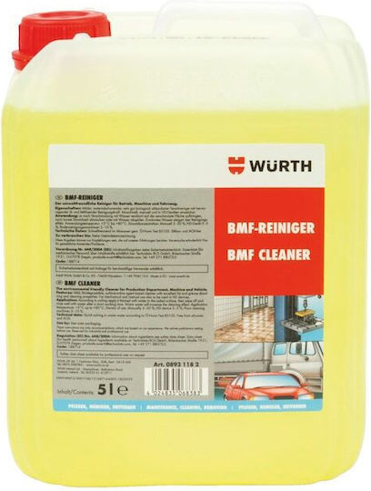 Wurth Υγρό Καθαρισμού για Αμάξωμα BMF Cleaner 20lt
