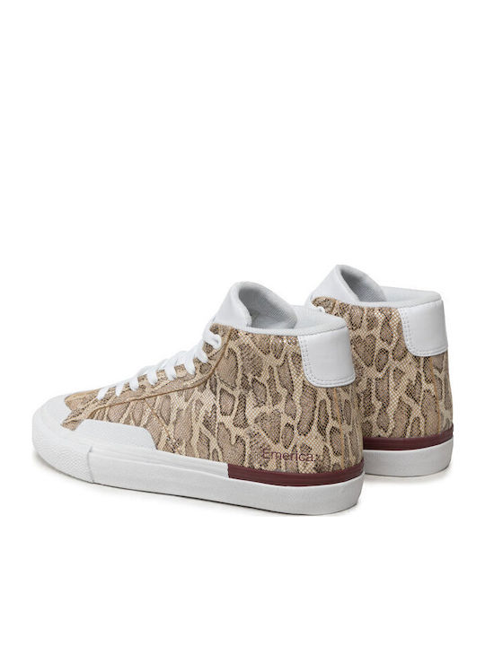 Omen Hi Damen Stiefel Beige