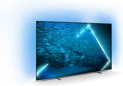Philips Smart Τηλεόραση 55" 4K UHD OLED 55OLED707/12 Ambilight HDR (2022)