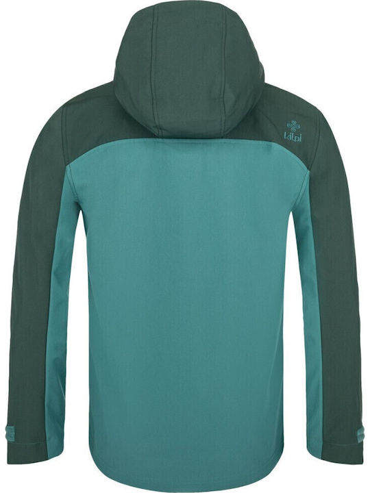 Ravio-M Winter Jacket Softshell Waterproof and Windproof Green
