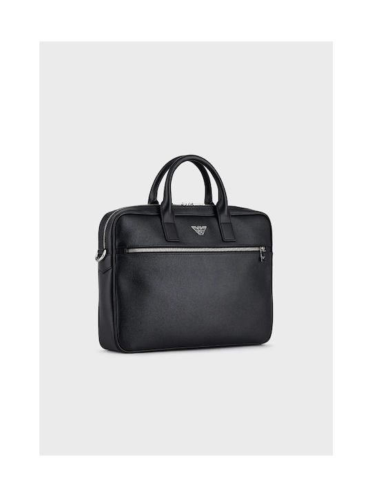 Emporio Armani Men's Briefcase Black