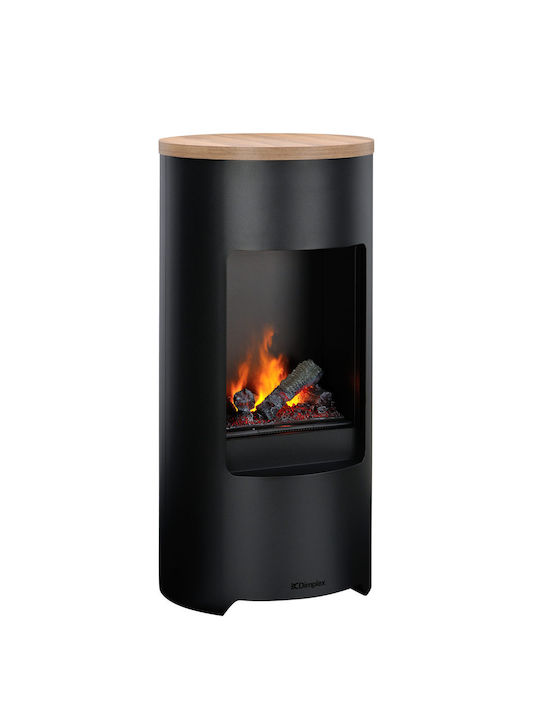 Dimplex Fyr 127 Επιδαπέδιο Ηλεκτρικό Τζάκι 2000W 60.6x131cm Μαύρο