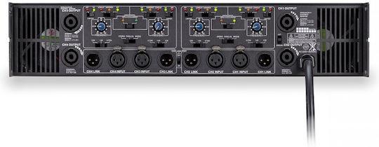 Helvia Zeus 804x Προενισχυτής PA 4.0 Καναλιών 3200W/100V HLV.2245.0015