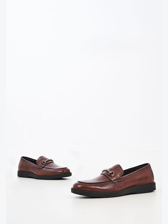 Men's Leather Loafers Brown