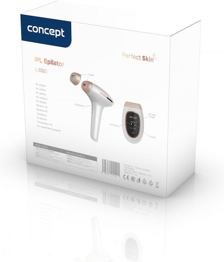 Concept Epilator IPL pentru față, corp și bikini IL3020